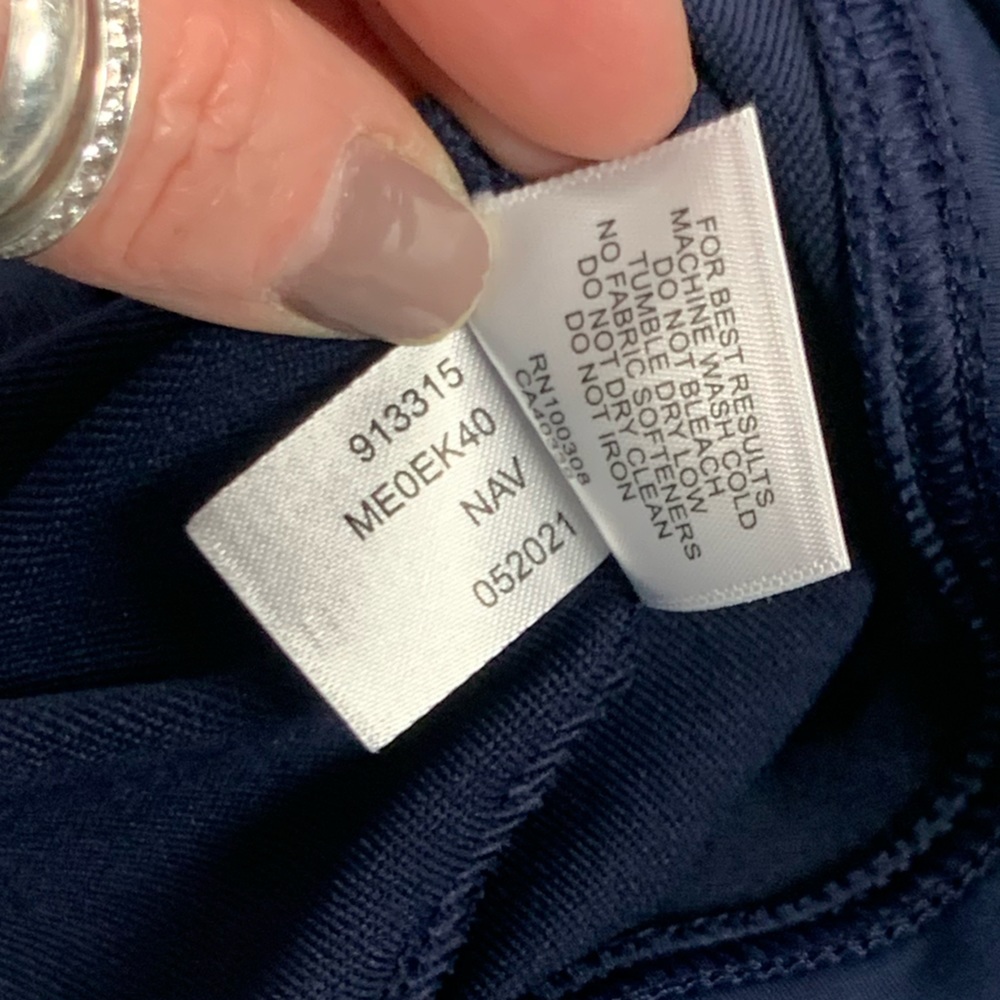 Peter Millar Navy Quarter-Zip Pullover - Picture 14 of 15